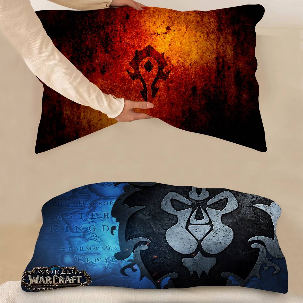 Home Textiles Super Soft - Gamer World Of Warcraft Pillow Towel