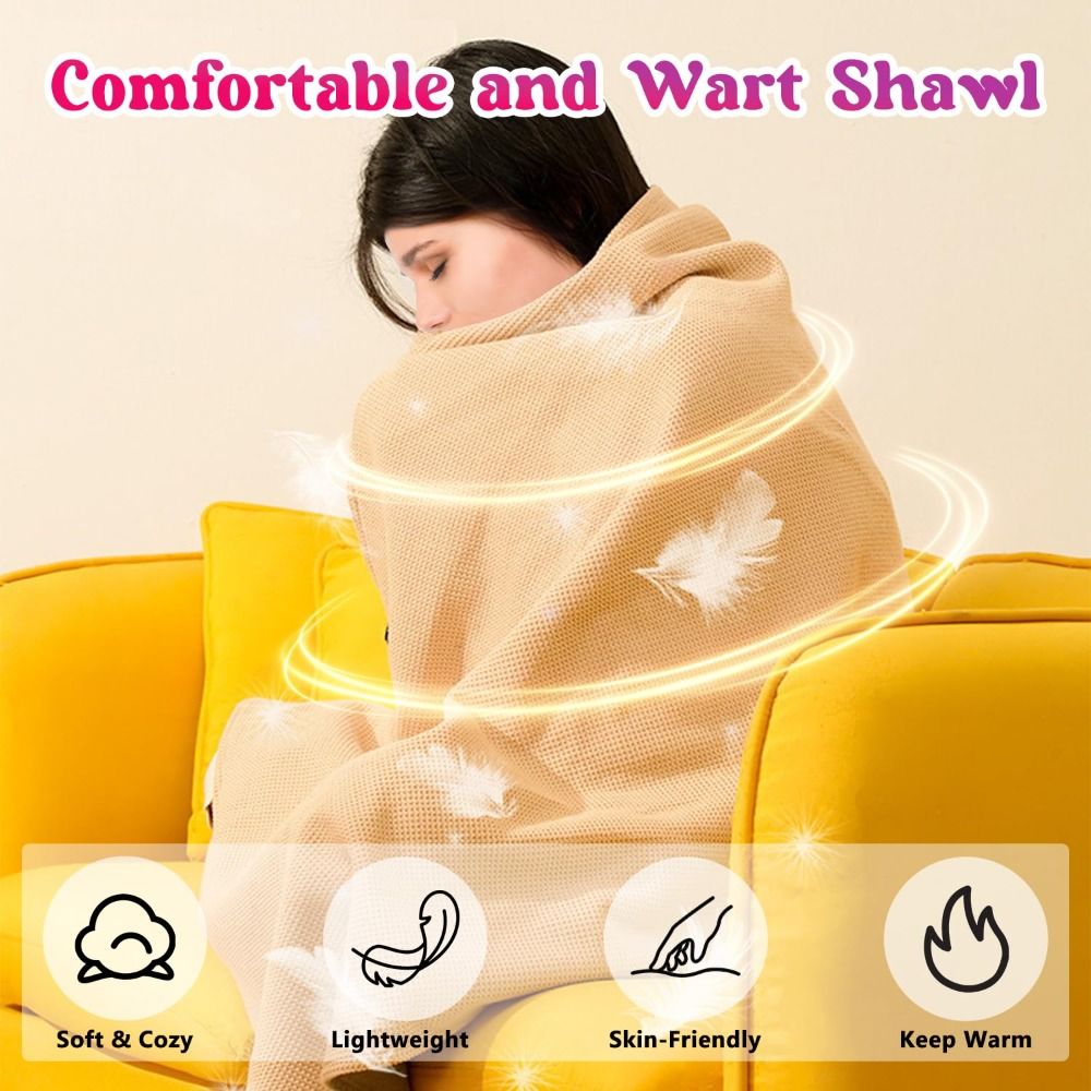 Household Wearable USB Electri - Electric Blanket Heated ulasan dan harga