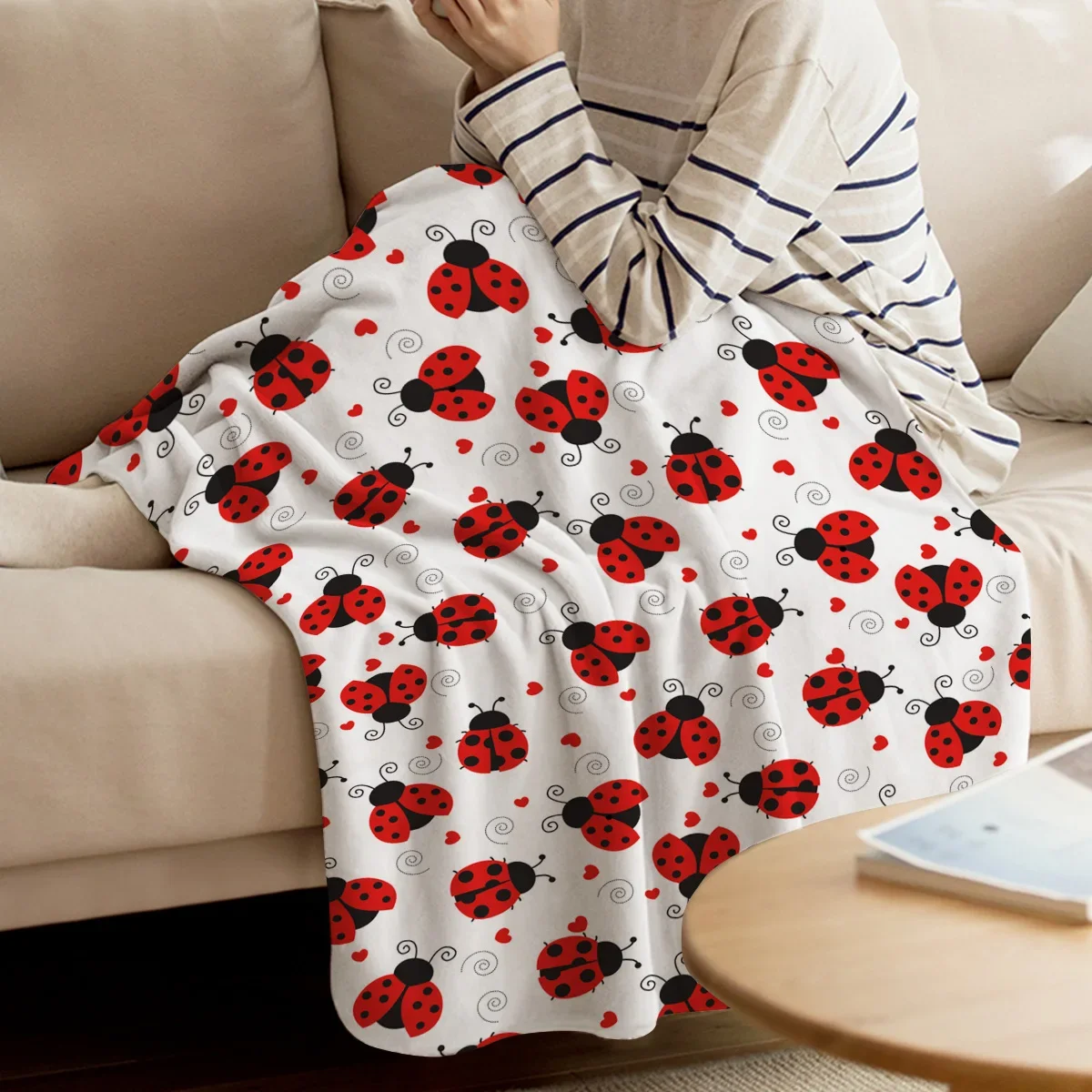 Fleece Throw Bed Blanket – Lig - Home Textiles Super Soft ulasan dan harga