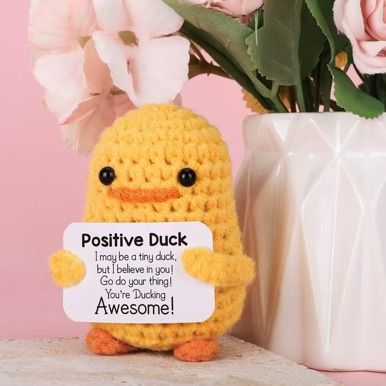 Cute Duck Shaped Plush Toy, Du - Home Textiles Designer ulasan dan harga