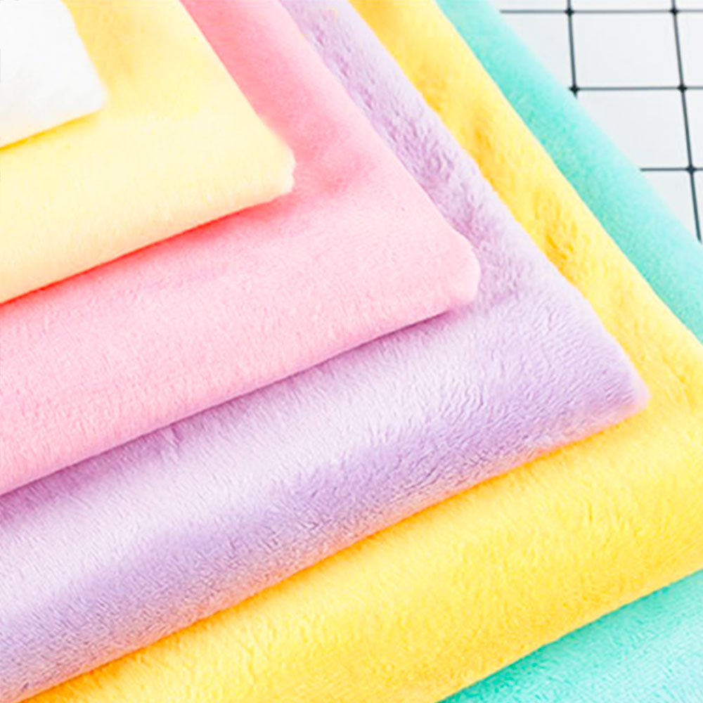 Big Size Solid Color Short Plu - Home Textiles Super Soft ulasan dan harga