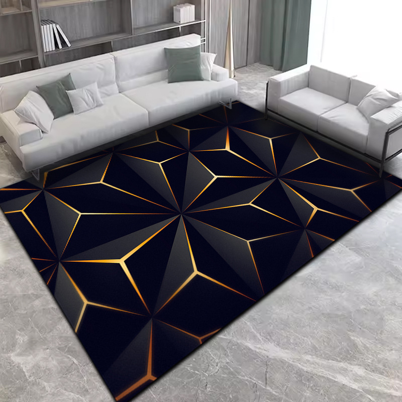 Texture Luxury Rug  Non-Slip C - Home Textiles Luxury ulasan dan harga