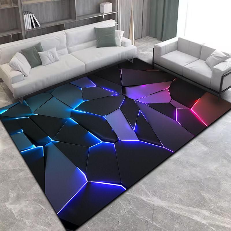 Texture Luxury Rug  Non-Slip C - Home Textiles Luxury ulasan dan harga