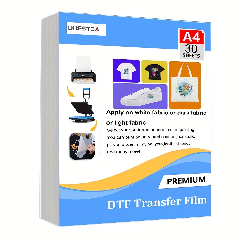 A4 30 Pcs DTF Transfer Film PE - Electric Blanket Heated ulasan dan harga
