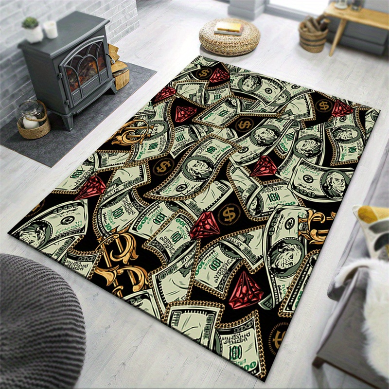 Luxurious Dollar Bill Design A - Home Textiles Luxury ulasan dan harga