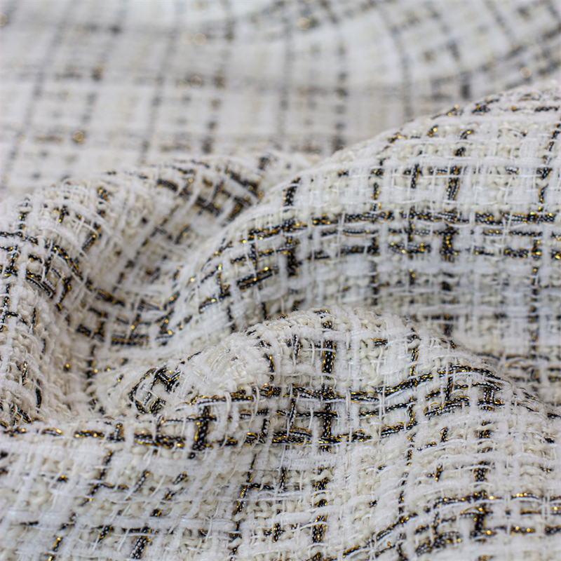 New Tweed Woolen Fabric Autumn - Home Textiles Designer ulasan dan harga