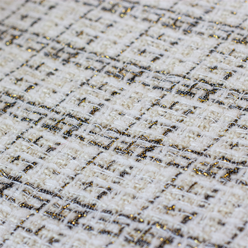 New Tweed Woolen Fabric Autumn - Home Textiles Designer ulasan dan harga