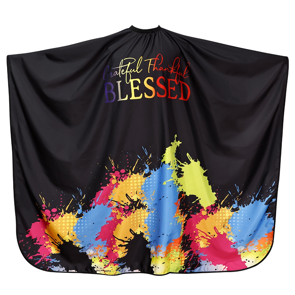 Salon Barber Cape Doodle Camo  - Home Textiles Designer ulasan dan harga
