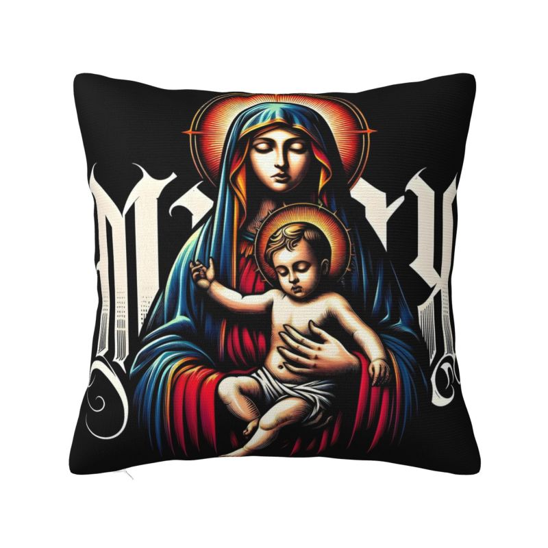 Custom Mary Mother Of Jesus Lu - Home Textiles Luxury ulasan dan harga