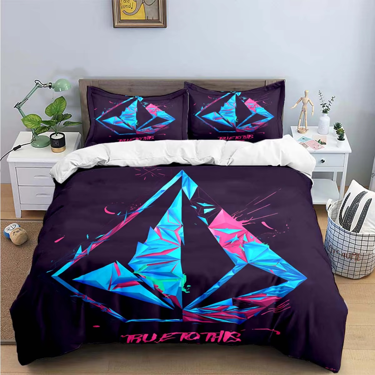 New V-VOLCOM 3d Print Bedding  - Home Textiles Luxury ulasan dan harga