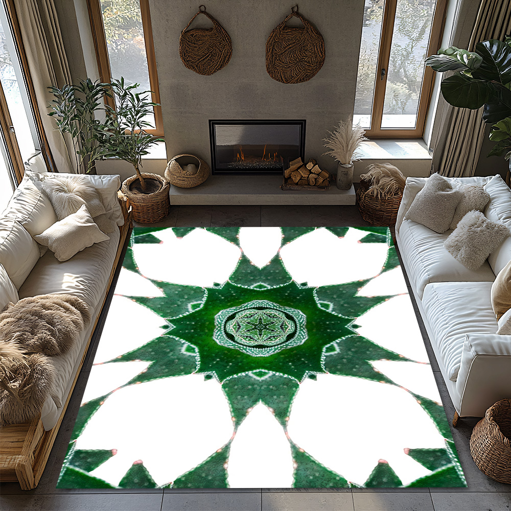 Unique Botanical Area Rug Wash - Home Textiles Designer ulasan dan harga