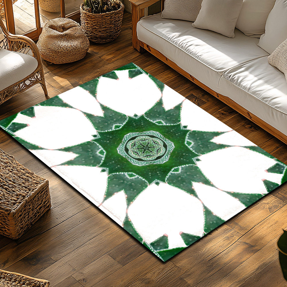 Unique Botanical Area Rug Wash - Home Textiles Designer ulasan dan harga