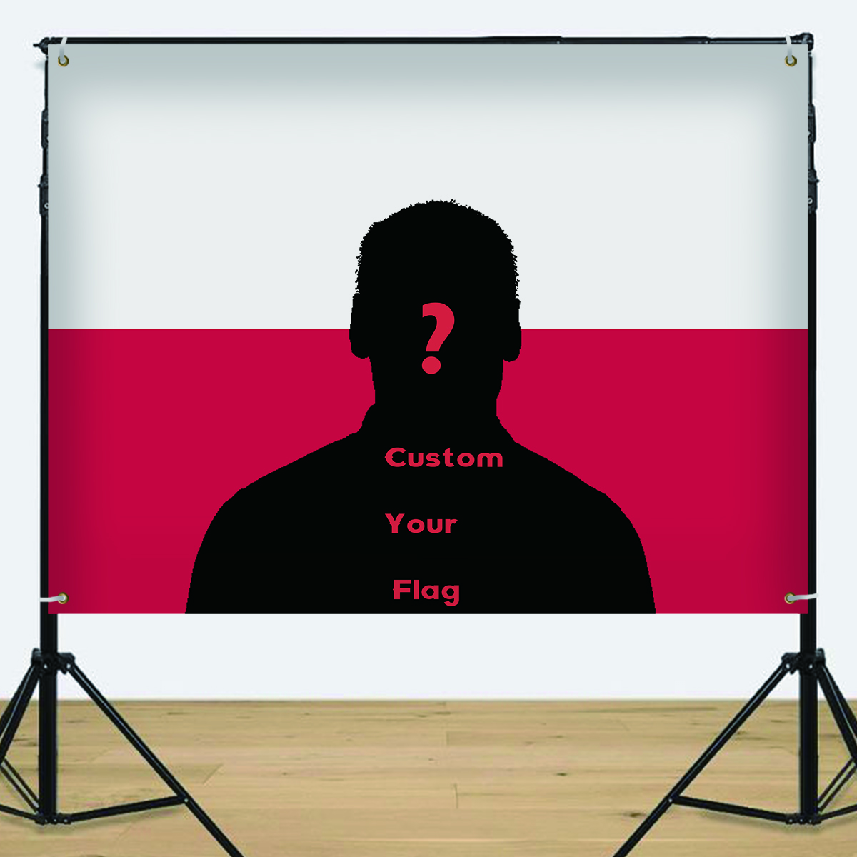 1Pc Custom Photo Polyster Flag - Home Of Textiles ulasan dan harga