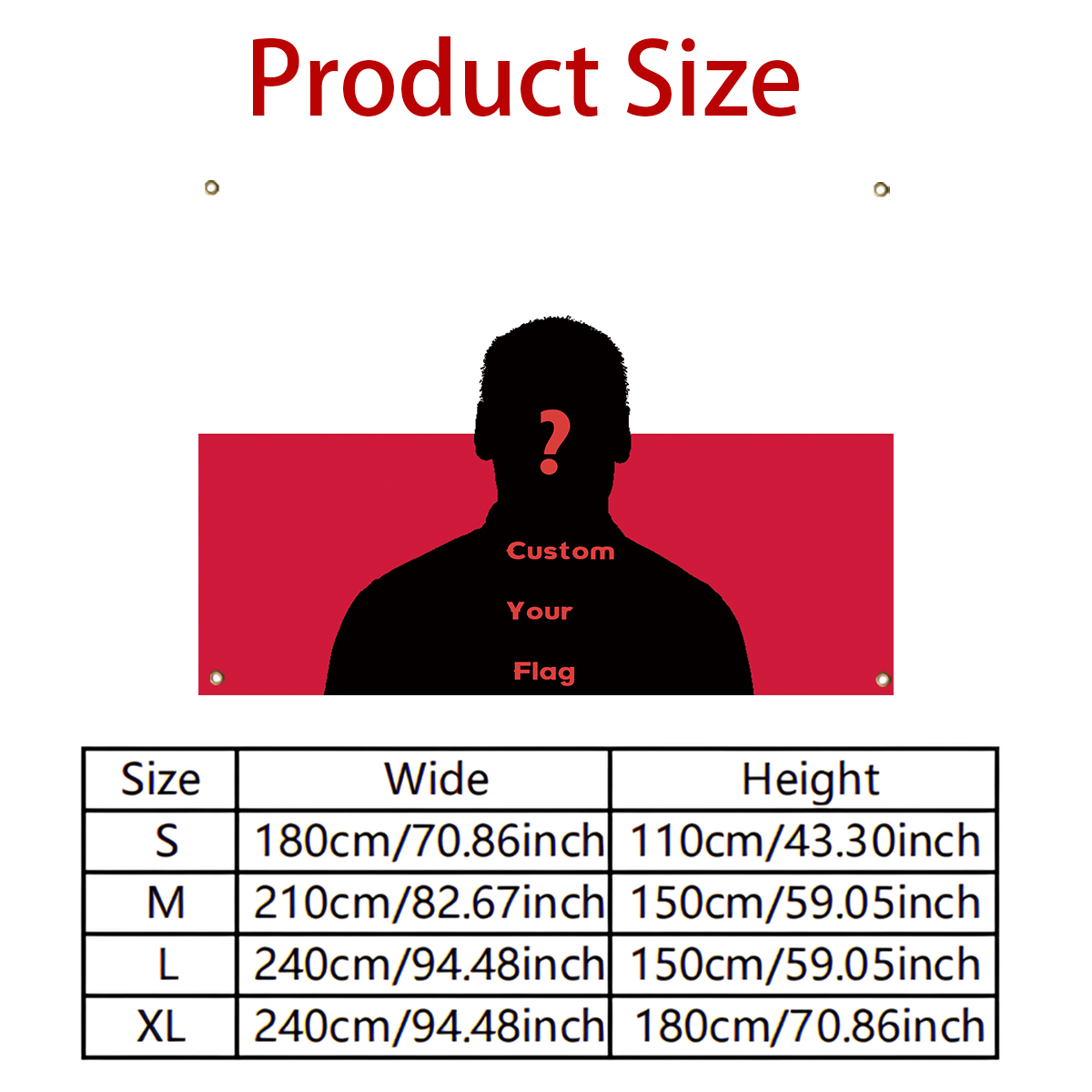 1Pc Custom Photo Polyster Flag - Home Of Textiles ulasan dan harga