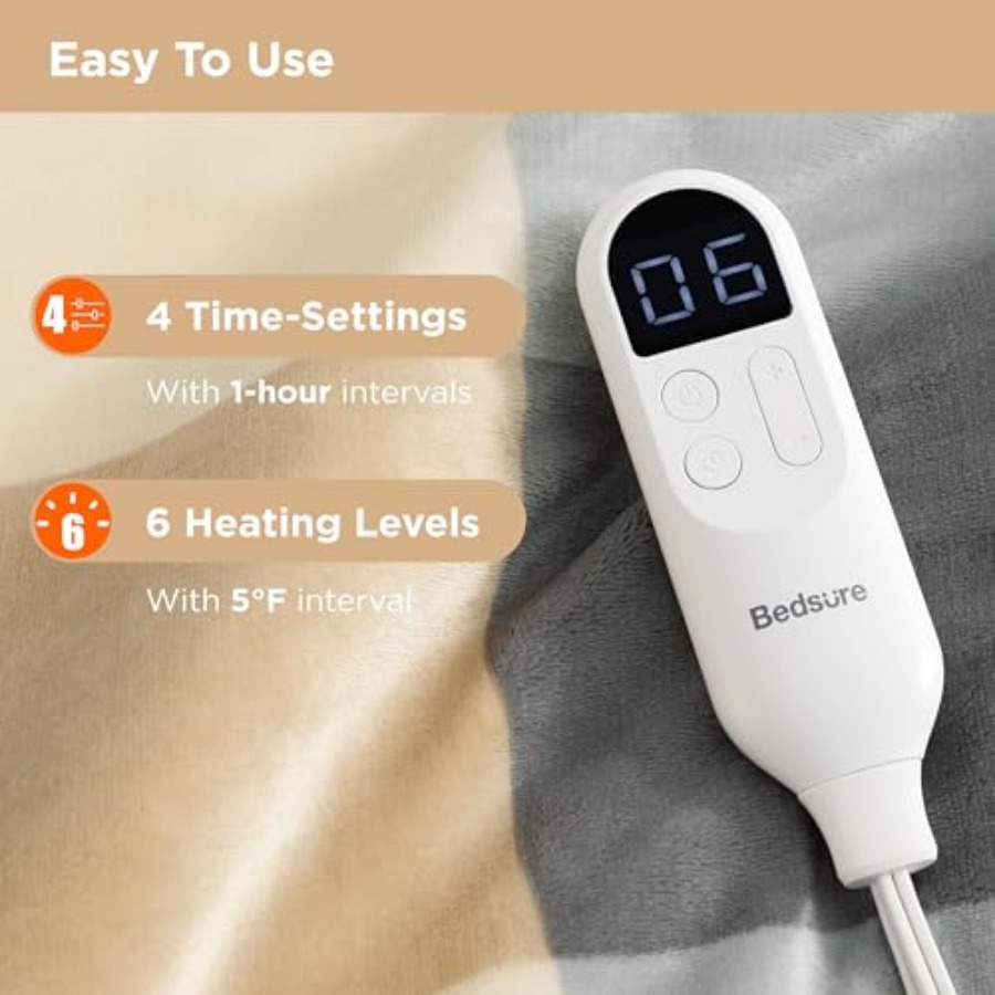 Heated Blanket Wearable Shawl  - Electric Blanket Heated ulasan dan harga