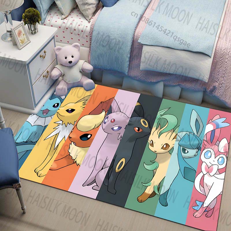 Multi-Sizes Pokemon All Eeveel - Home Textiles Luxury ulasan dan harga