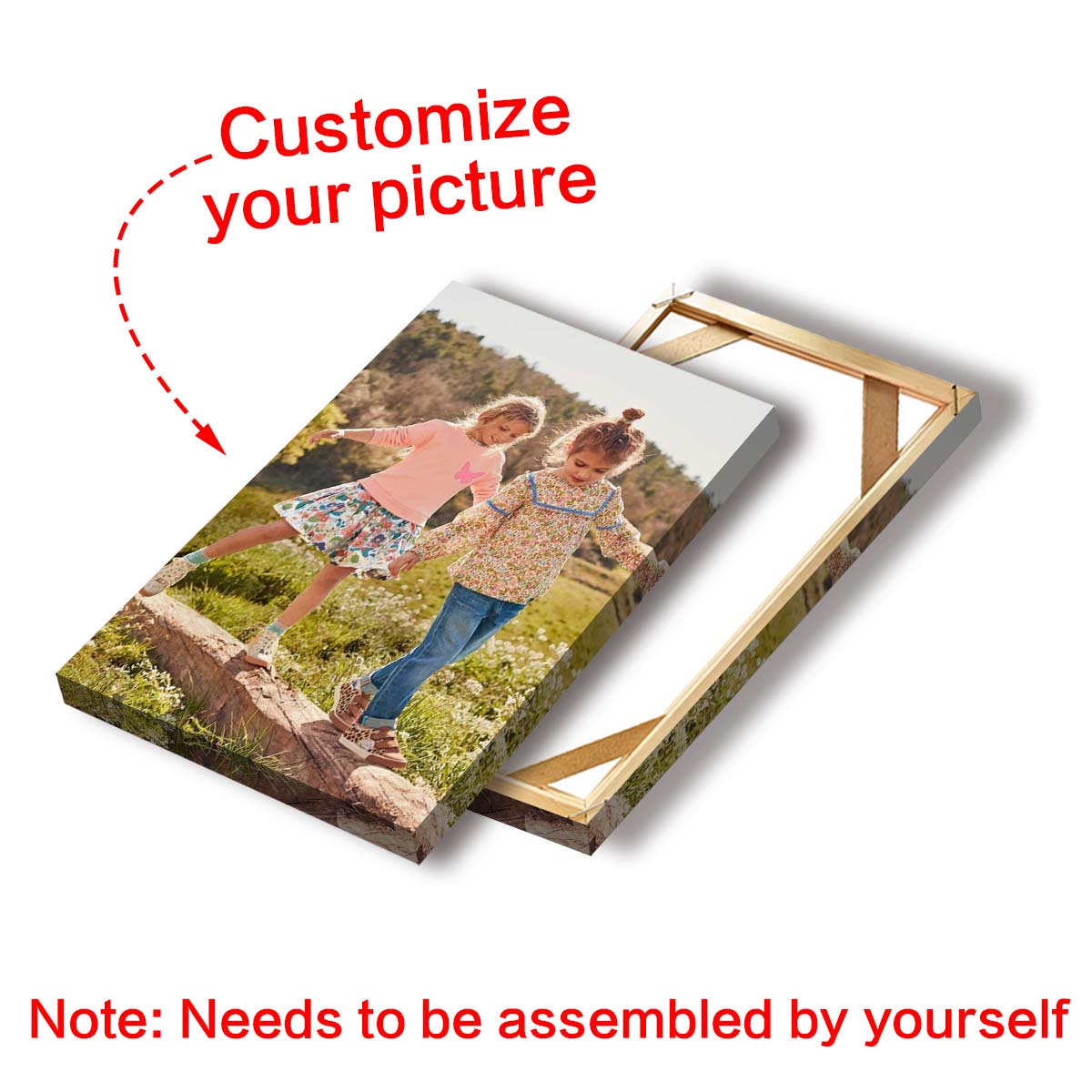 Custom photo canvas printing,  - Textiles For Home ulasan dan harga