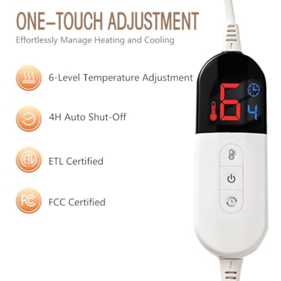 Electric Blanket Twin SizeLuxu - Electric Blanket Heated ulasan dan harga