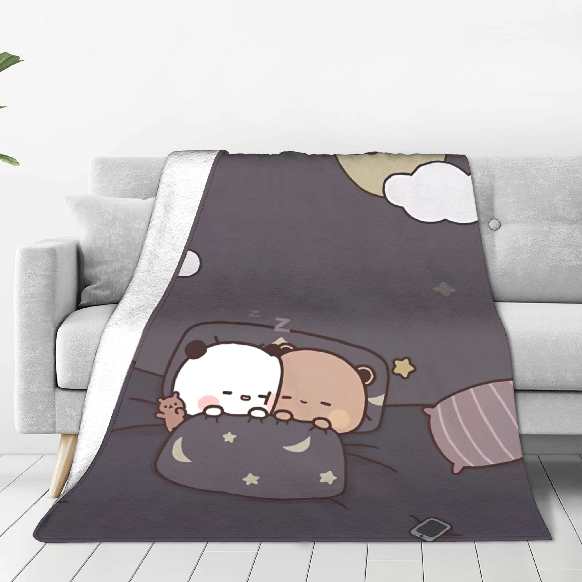 Bear Cartoon Cute Bubu Dudu Bl - Home Textiles Super Soft ulasan dan harga