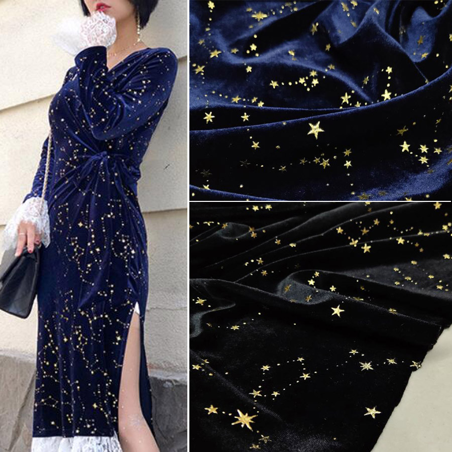 Velvet Fabric Gorgeous Silky G - Home Textiles Luxury ulasan dan harga