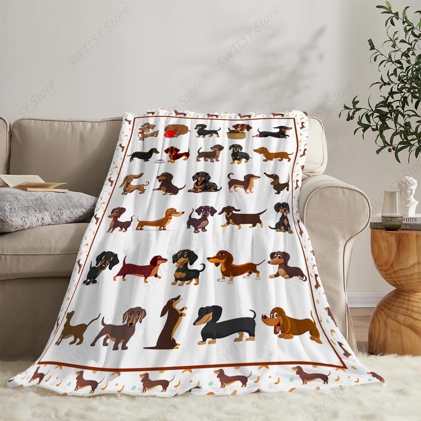 Dachshund Blanket Super Cozy S - Home Textiles Super Soft ulasan dan harga