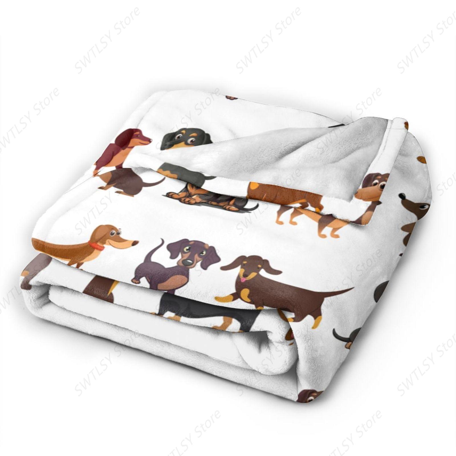 Dachshund Blanket Super Cozy S - Home Textiles Super Soft ulasan dan harga