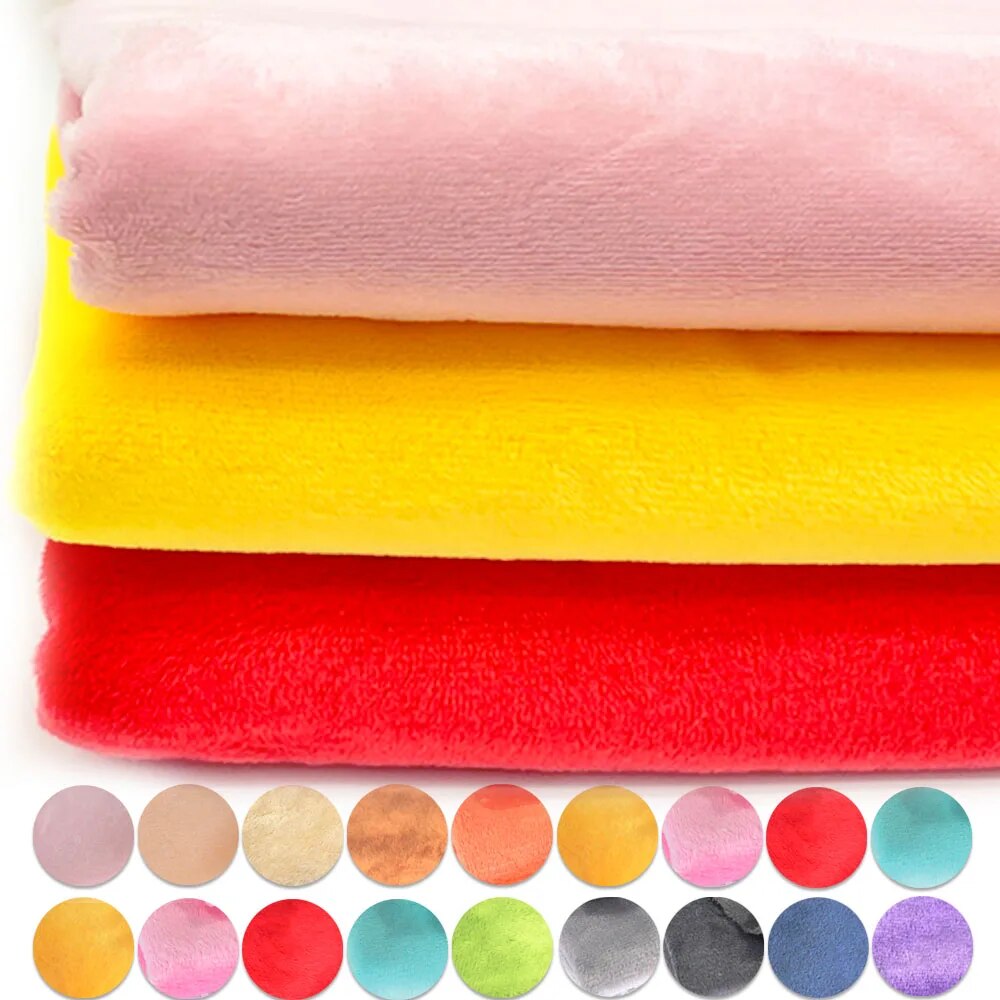 Minky Fabric Super Soft Plush  - Home Textiles Super Soft ulasan dan harga